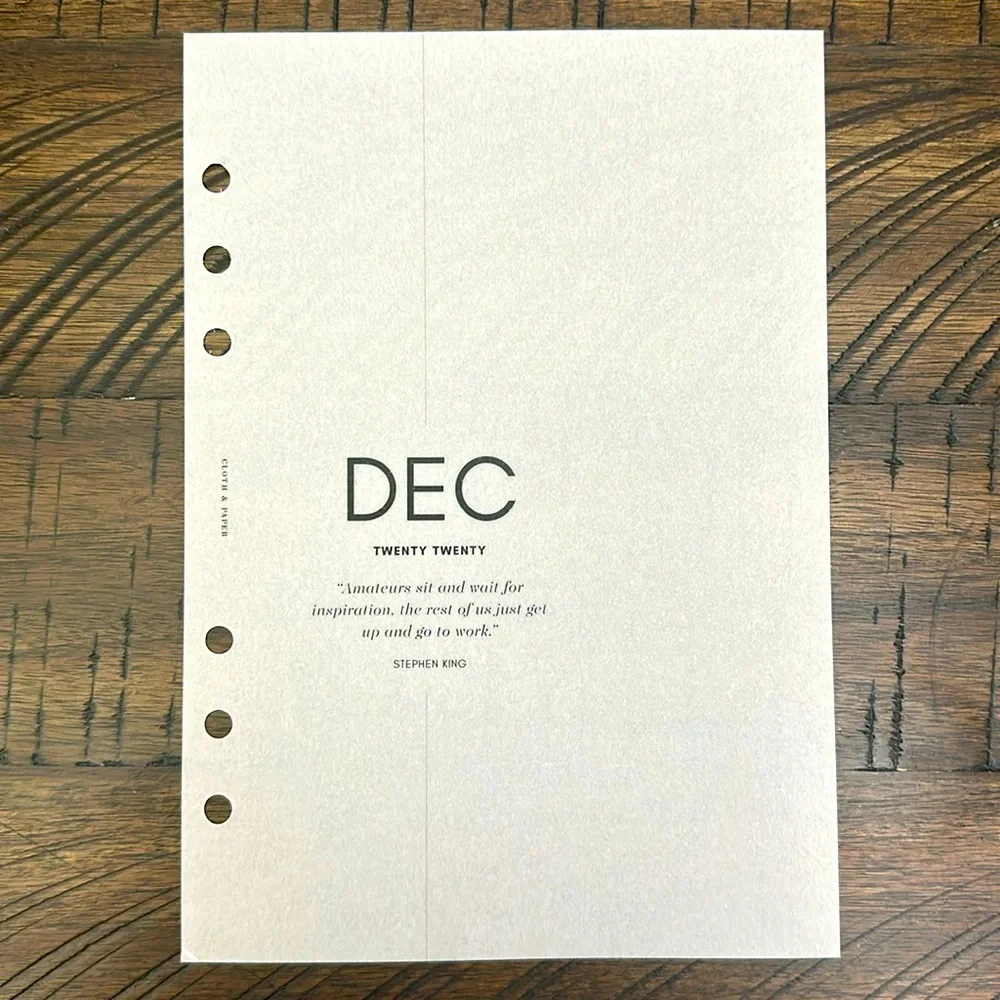Cloth & Paper Planner - Picture 1 of 3